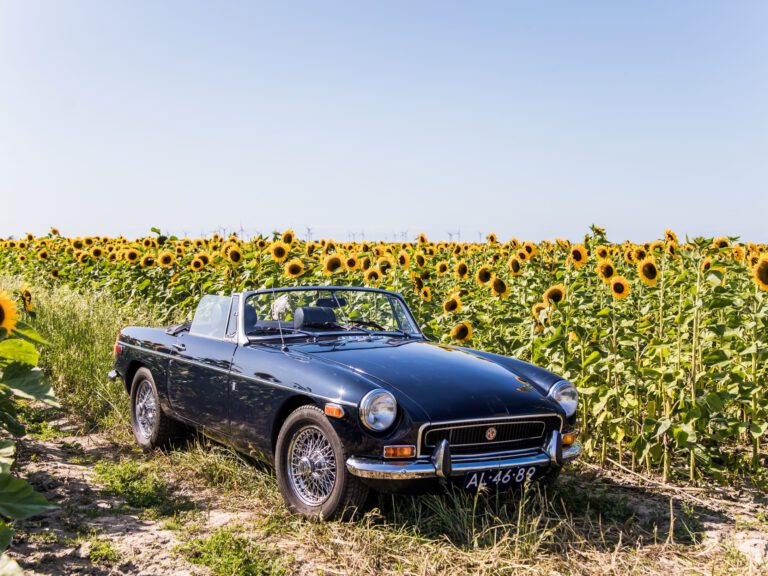 Trouwen verhuur oldtimer mgb